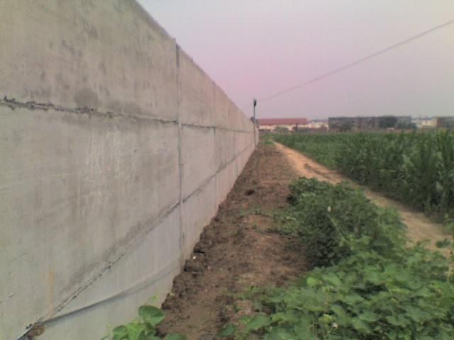 临漳简易砖砌围墙